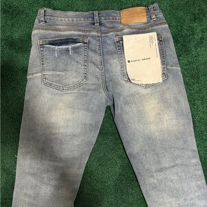 Light Blue purple jeans like new